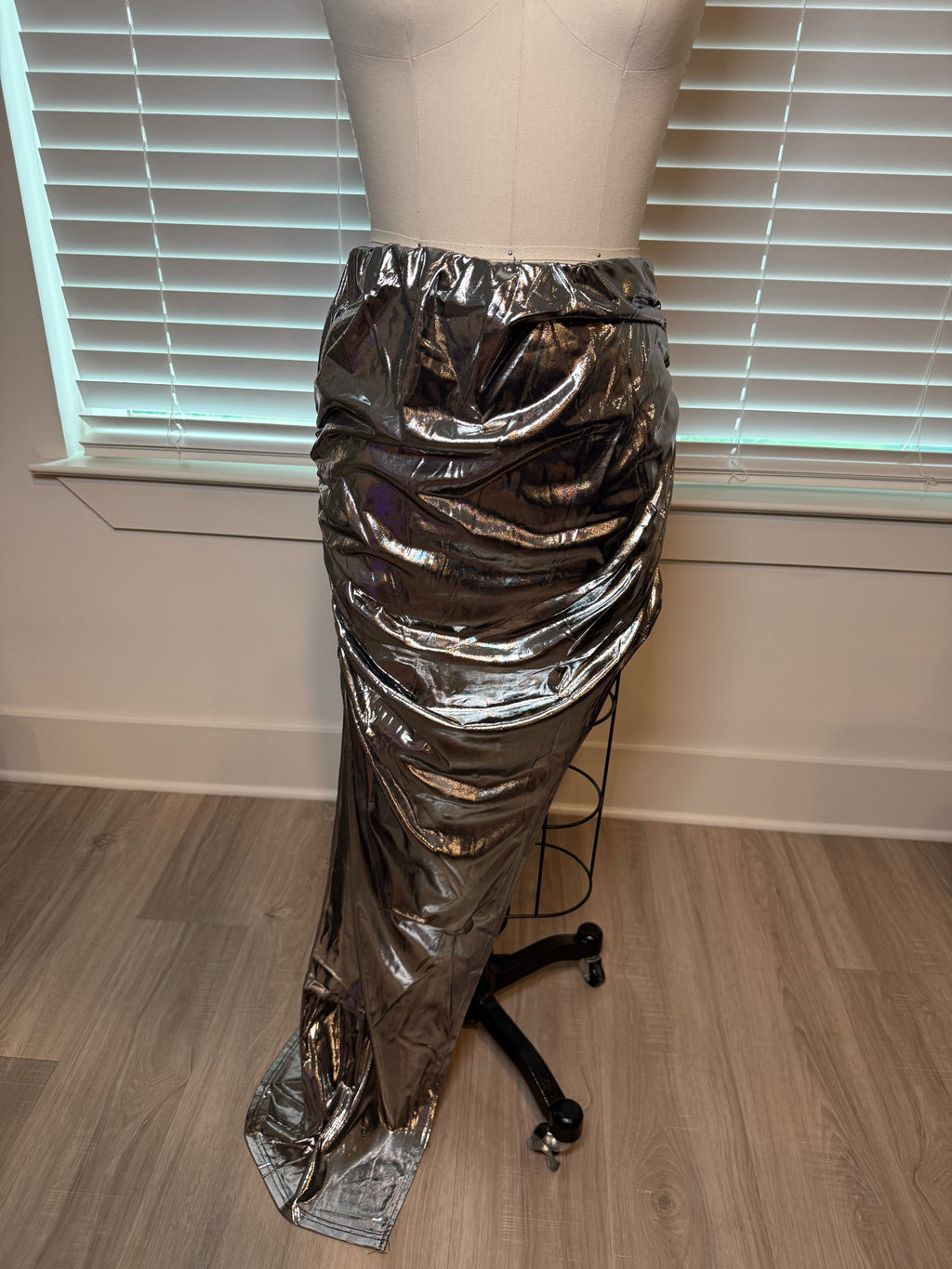 Silver A/Symmetrical Skirt