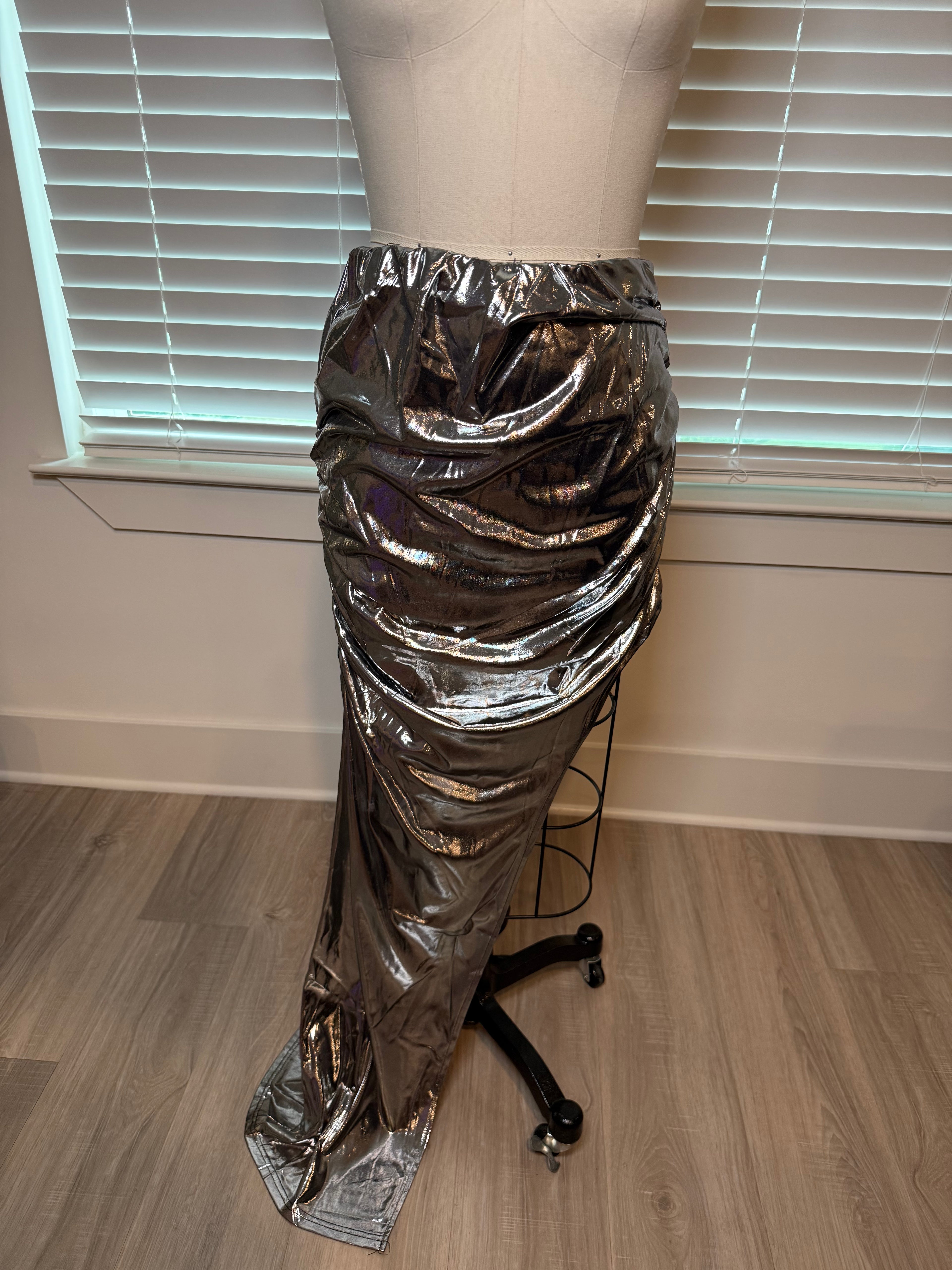 Silver A/Symmetrical Skirt