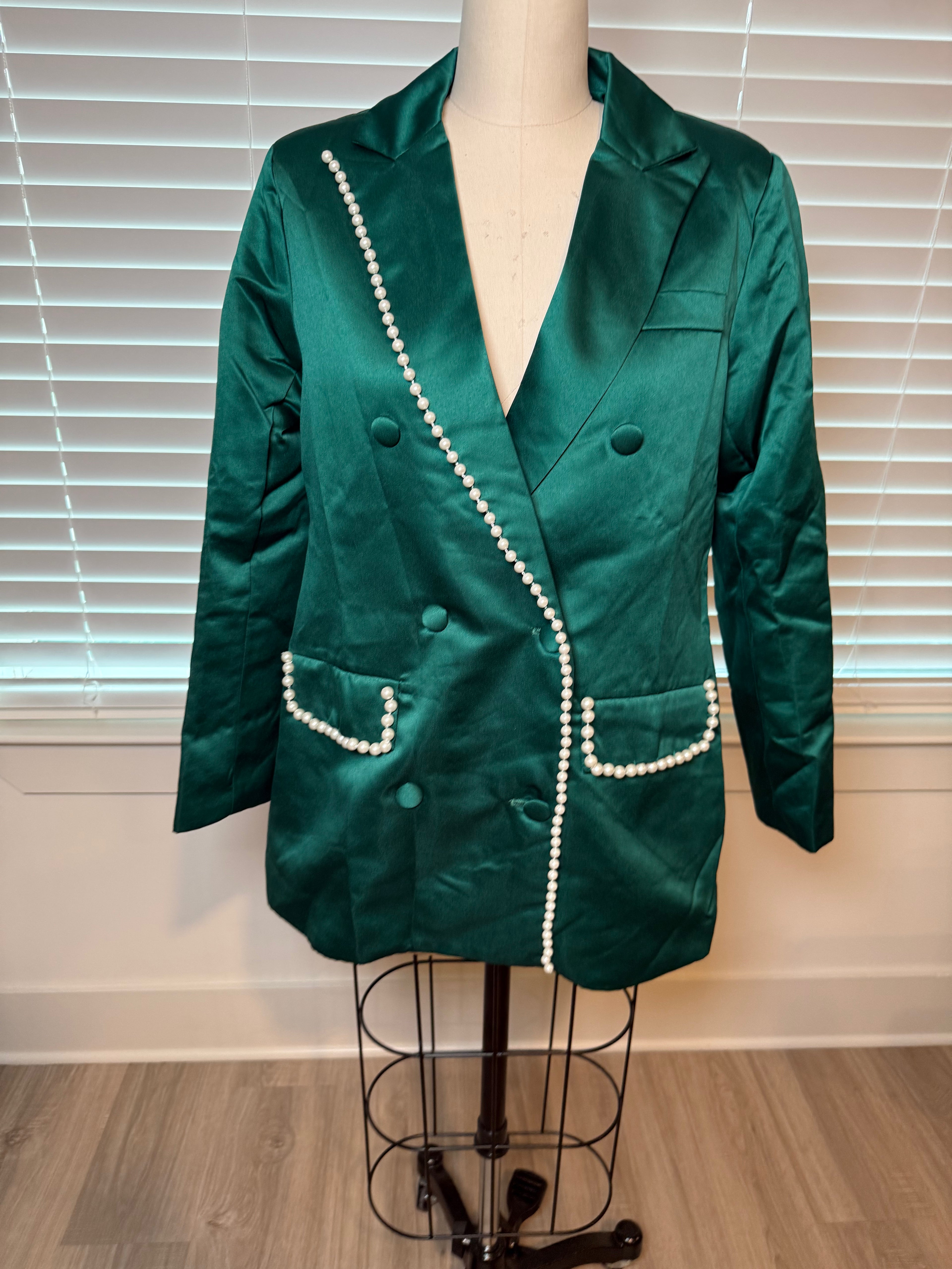Green Pearl Blazer