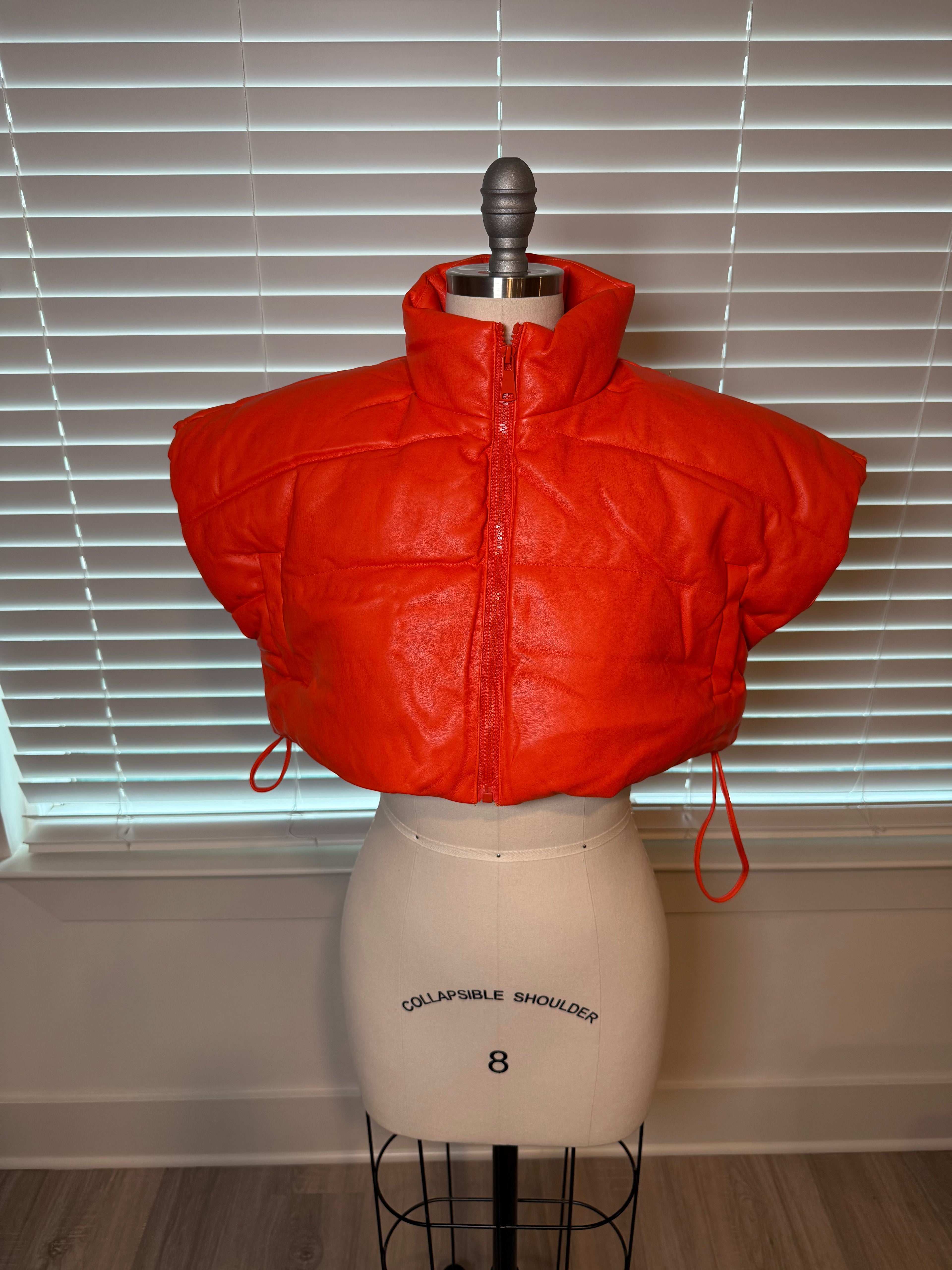 Orange Crop Puff Vest (NEW)