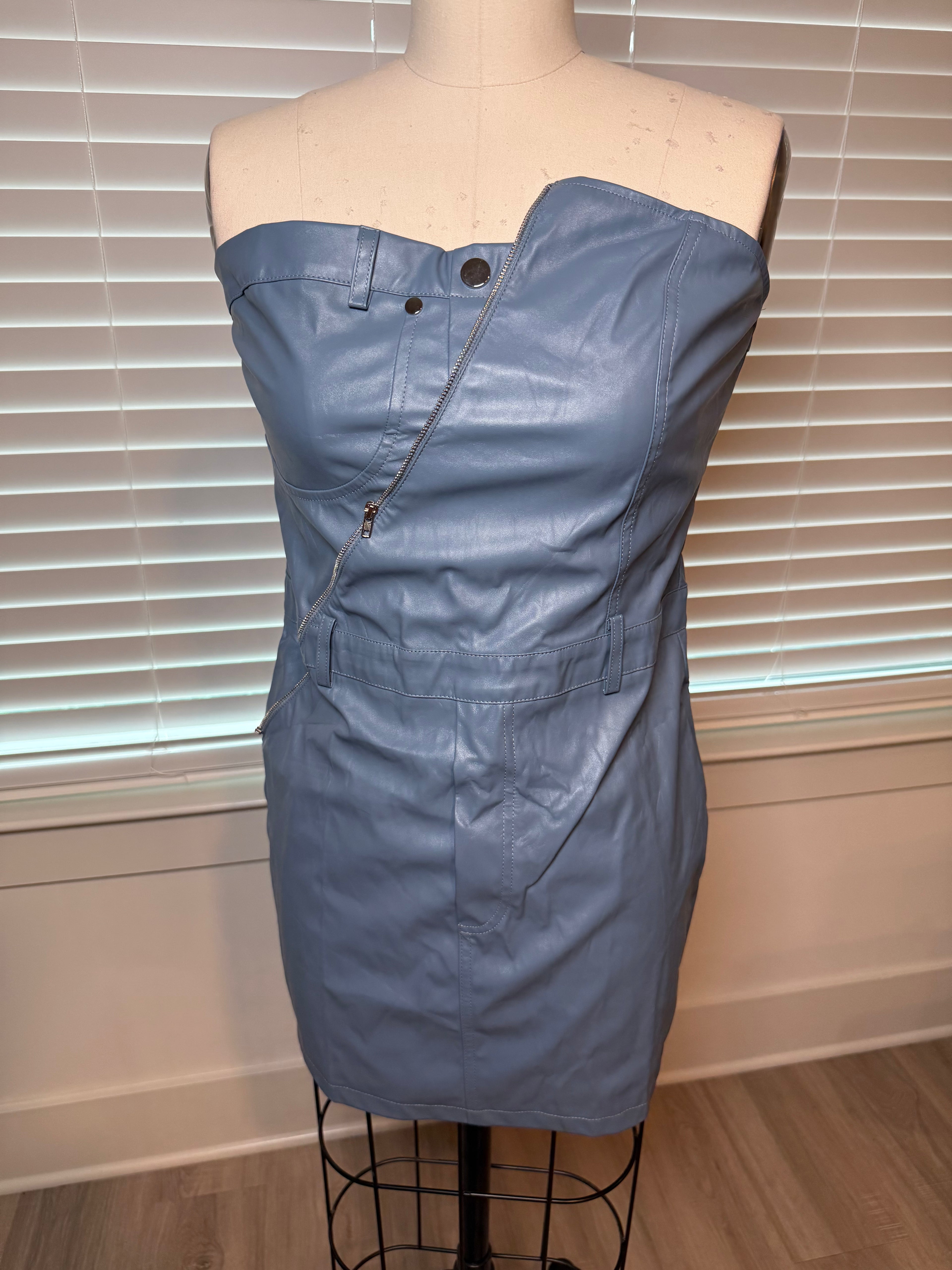 Baby Blur Leather Dress (NEW)