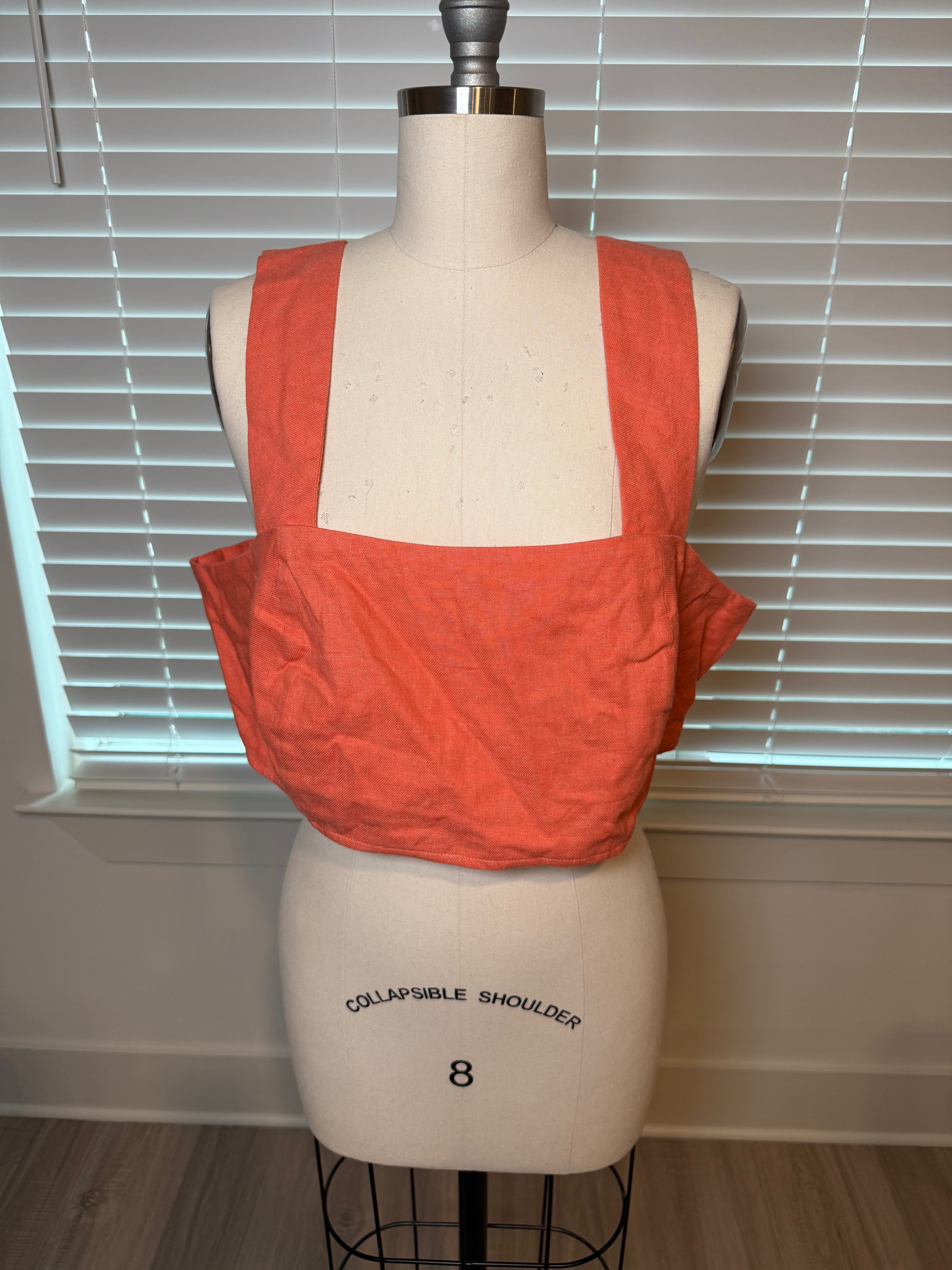 Peach Crop Tank (NEW) 1X