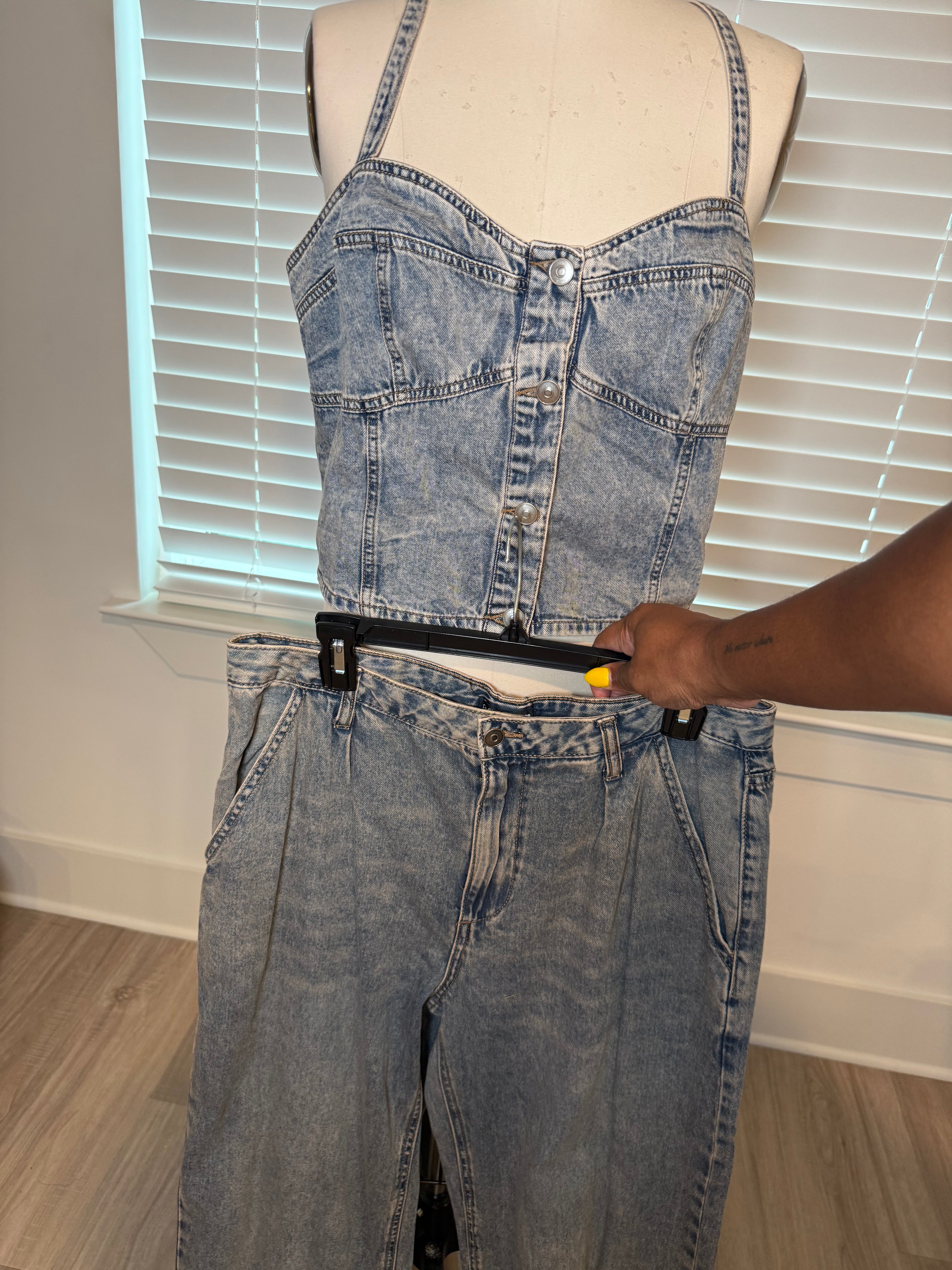 Denim 2-Piece Set