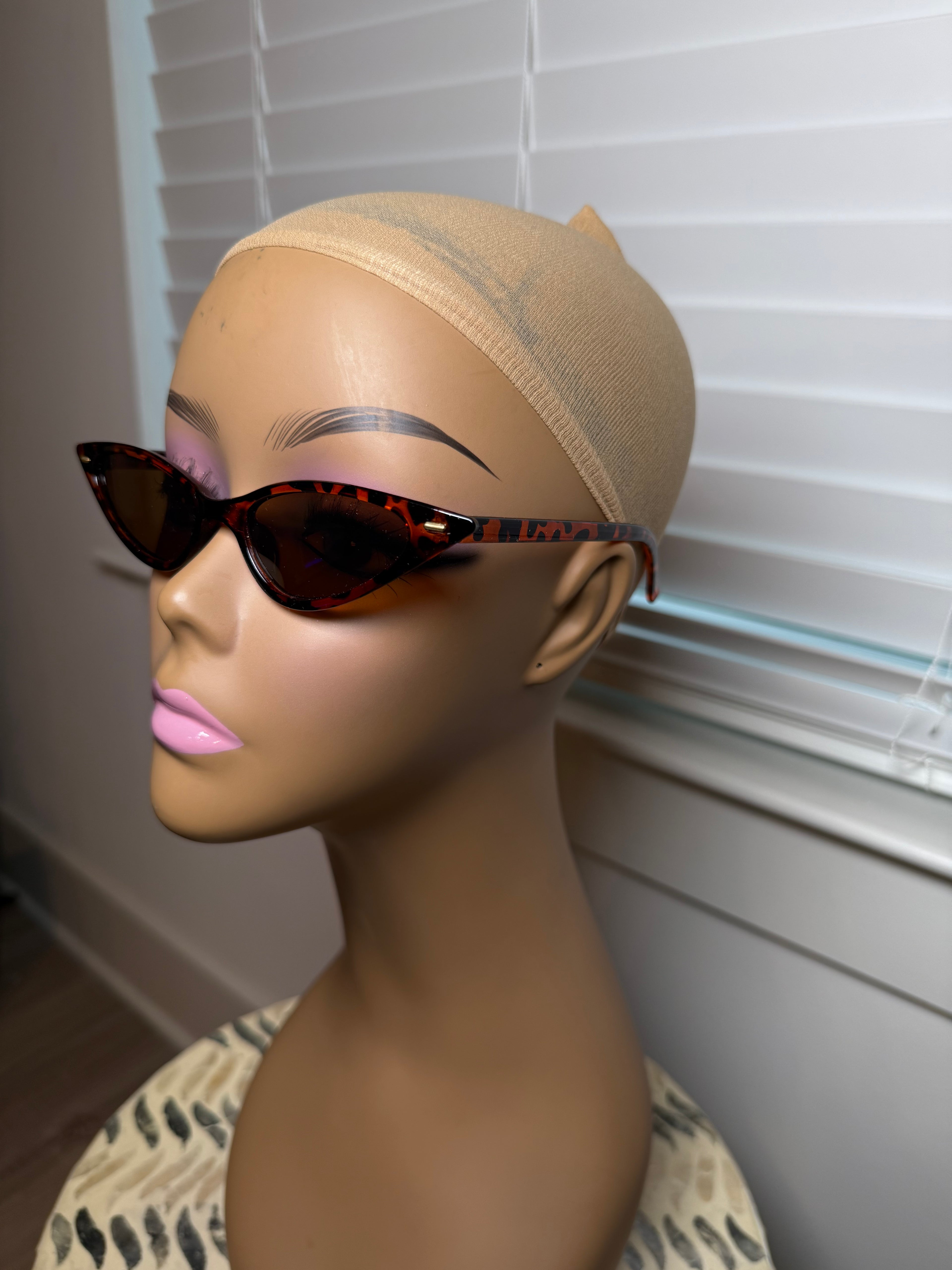 Leopard "Cat-Eye" Sunglasses