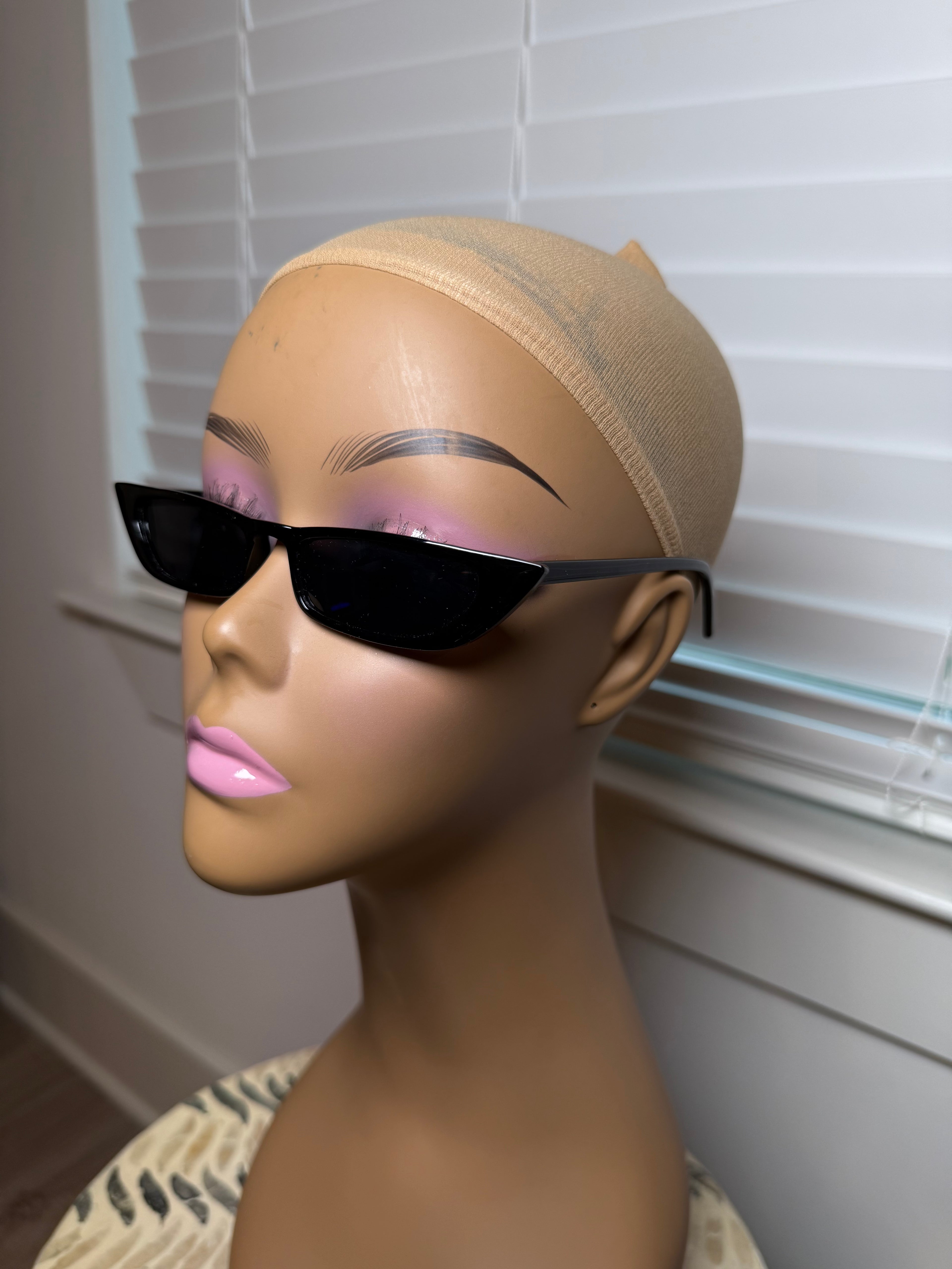 Black "Cat-Eye" Sunglasses